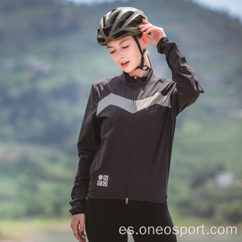 Chaqueta de ciclismo ligero de la chaqueta de viento ligera del equipo